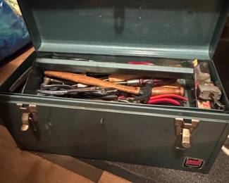 Gerstner Sons Red Metal Toolbox