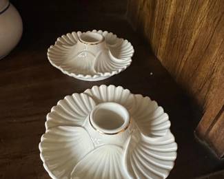 Lenox Creamer Candlestick Holders Set of