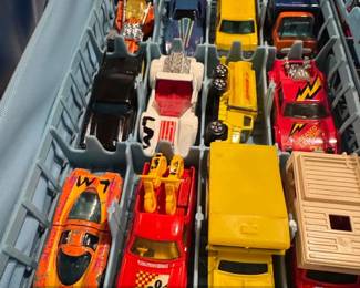 Vintage Matchbox Carry Case with Models second image