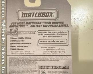 Matchbox FedEx Delivery Truck second image