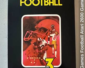 TeleGames Football Atari Game Box