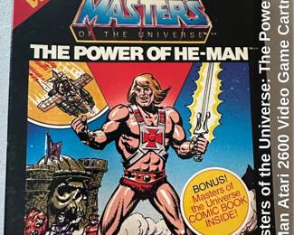 Masters of the Universe The Power of HeMan Atari Video Game Cartridge