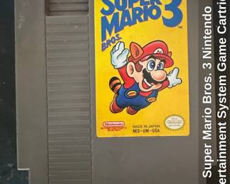 Super Mario Bros. Nintendo Entertainment System Game Cartridge D
