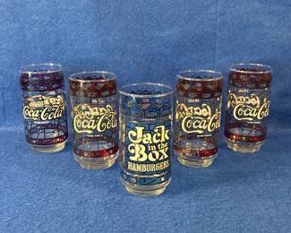 CocaCola collectible glasses