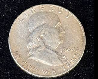 1960 Franklin Half Dollar