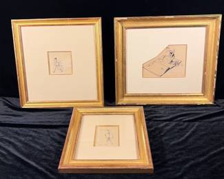 3Norman Rockwell original sketches