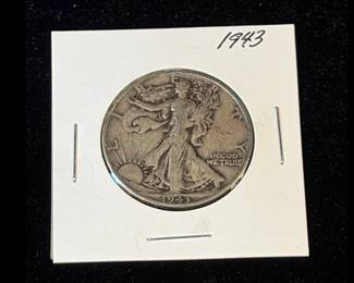 1943 Liberty Half Dollar