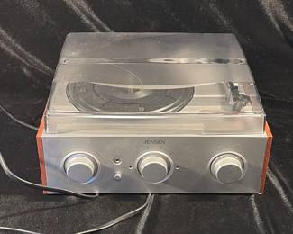 Jensen radio record player