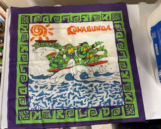 Vintage teenage mutant ninja turtles bandanna