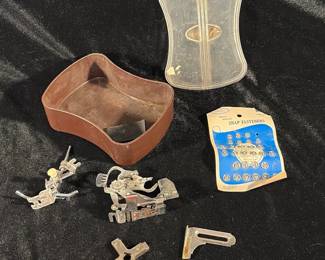 Vintage sewing items