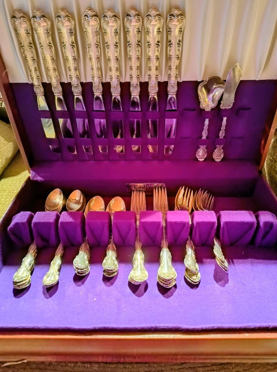 Gorham sterling silver 42 pc set