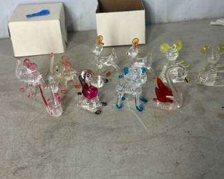 Glass Delicate Figurines