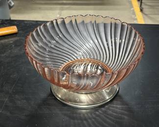 decorative glass bowl