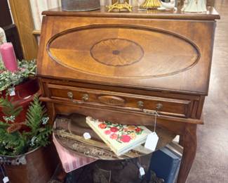 vintage secretary desk