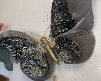 large decorative butterly