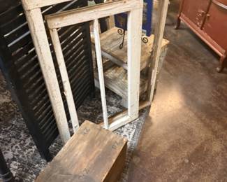 vintage window frames