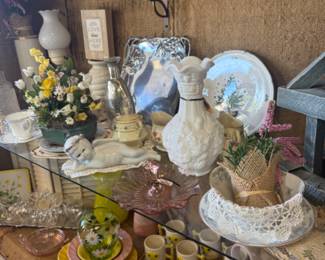 decorative vases, tea sets, figurines and more