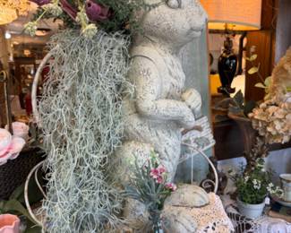 large decorative bunny