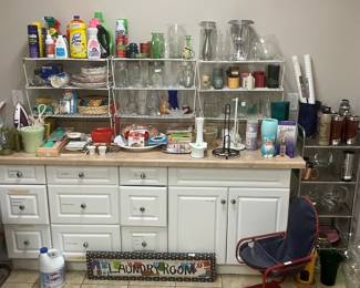 A plethora of things for your utility room!