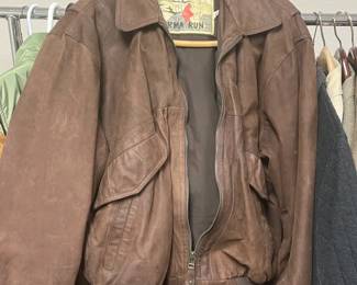 Leather jackets are always cozy