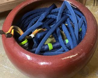 Snakes do not come with the garden hoses...