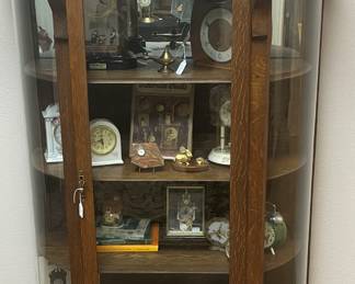 Perfect display case and LARGE clock selection