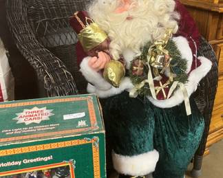 Santa is relaxing...