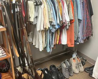 Men's shirts and casual shoes