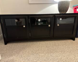 Media cabinet 60"W x 19"D x 24"H - $90