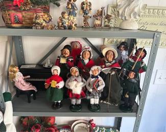 Antiqe, classic Christmas dolls!