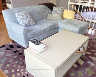 SOFA / COFFEE TABLE / RUG