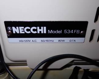 NECCHI MODEL 534FB