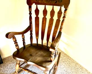 Vintage Vintage wood rocker