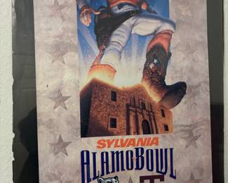 1999 Alamo Bowl poster