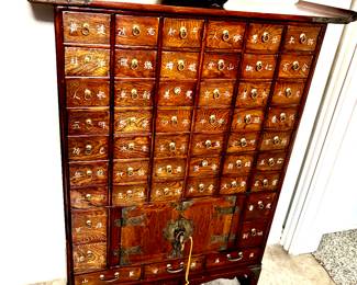 1980's  Korean apothecary chest