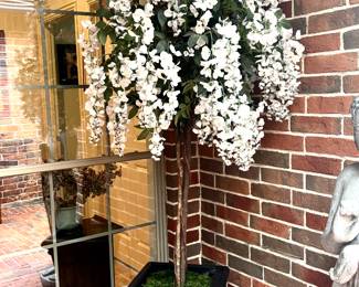 Full silk wisteria tree 