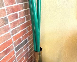 Authentic brass shell casing from tank