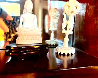 Mini ivory figures
