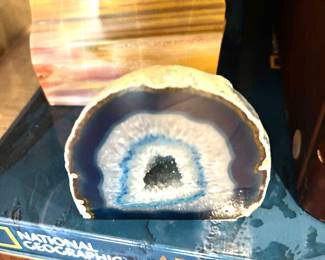 Blue Agate geode