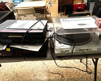 Assorted electronics