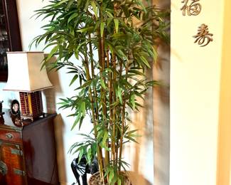 Silk bamboo tree