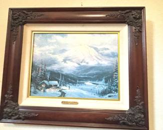 Thomas Kinkade "Warmth of Home"