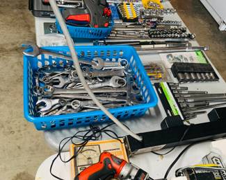 More hand tools than you can imagine. 