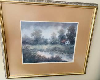 signed print by Mary Bertrand