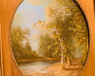 original painting by noted artist Andre Baylon