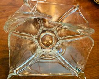 Mud Century Modern Free Form blown glass crystal