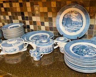 Royal China "Currier and Ives"
