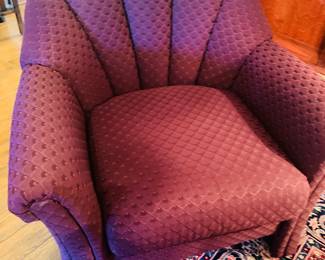 One of two matching Norwalk chairs