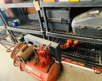 Chain saws  and air compressor