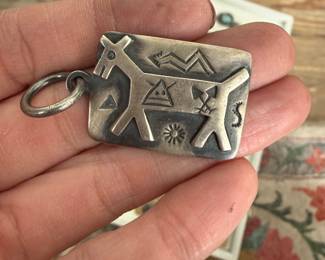 Navajo Dan Dodson pendant
